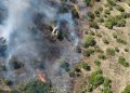 Vasto incendio a Castiadas, due elicotteri sul posto