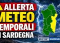 Allerta meteo per temporali in parte della Sardegna