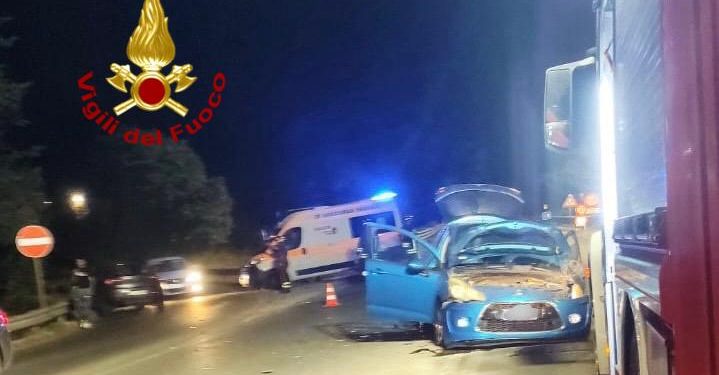 Grave icidente stradale alle porte di Sassari