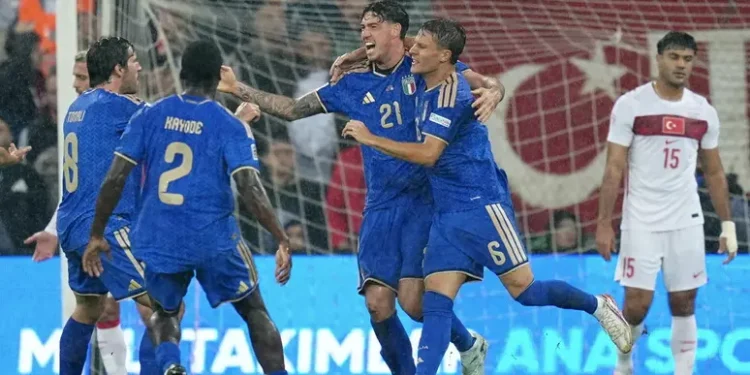 Nations League: Turchia-Italia 1-4