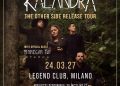 I Kalandra annunciano una data a Milano a marzo