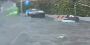 Bomba d’acqua su Roma, violento temporale si abbatte sulla capitale