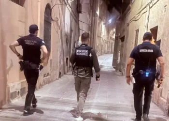 Sicurezza, presidio notturno della polizia locale al centro storico di Sassari