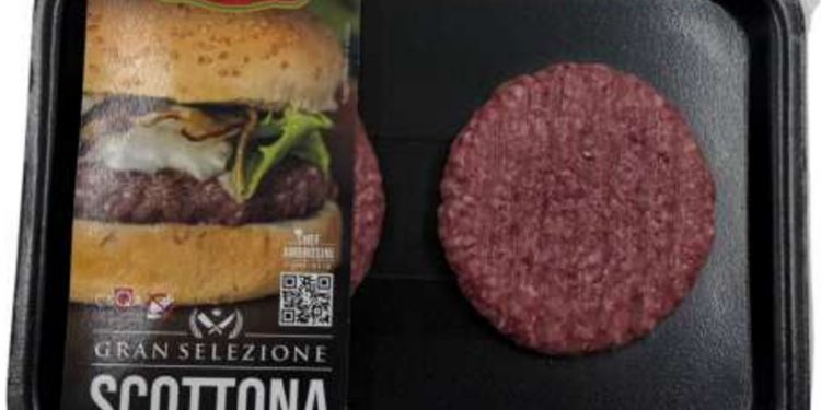 Richiamati hamburger di scottona per Salmonella