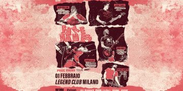 Fake Names: la all-star band del punk hardcore in Italia per la prima volta nel 2027