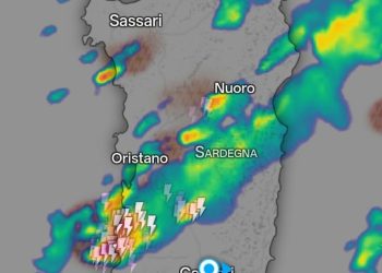 Ondata di maltempo sulla Sardegna, colpito l’Oristanese e il Medio Campidano: ora verso Cagliari