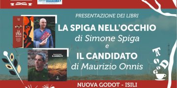 Isili, il 24 ottobre presentazione dei libri “La Spiga nell’Occhio” (Simone Spiga) e “Il Candidato” (Maurizio Onnis)
