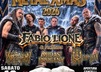 Metal XMas 2026: Fabio Lione & Friends il 19 dicembre alla Cueva Rock di Quartucciu