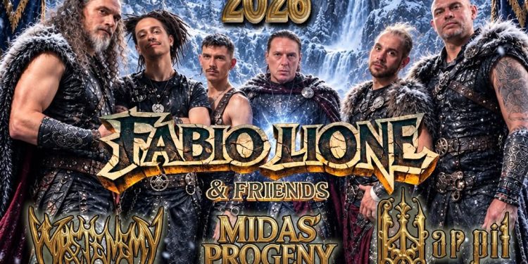 Metal XMas 2026: Fabio Lione & Friends il 19 dicembre alla Cueva Rock di Quartucciu