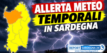 Violenti temporali in Sardegna, allerta gialla e arancione sull’isola