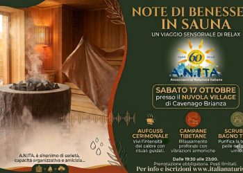 Serata Wellness naturista a Cavenago: per gli amanti della nudità appuntamento il 17 ottobre 2026