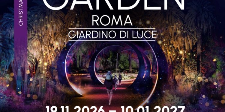Christmas Garden Roma: dal 19 novembre al 10 gennaio 2027 all’Orto Botanico