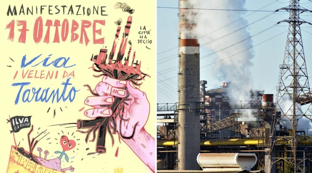 Ilva Taranto, l’associazione dei genitori torna in piazza il 17 ottobre: “I rischi non sono finiti”