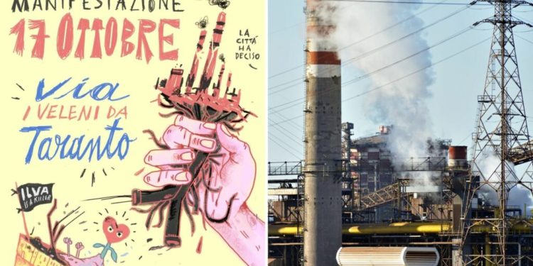 Ilva Taranto, l’associazione dei genitori torna in piazza il 17 ottobre: “I rischi non sono finiti”