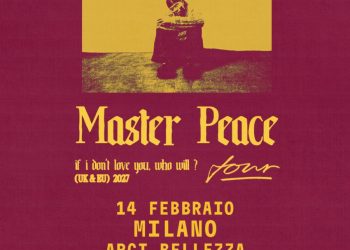 Master Peace annuncia una data a Milano a febbraio