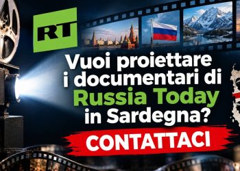 Vuoi proiettare i documentari di Russia Today in Sardegna? Contattaci