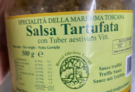 Il richiamo della salsa tartufata per botulino
