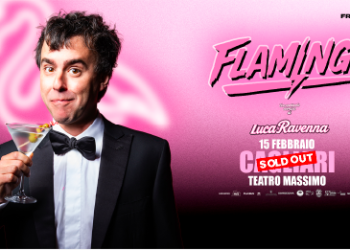 Luca Ravenna: sold out la data del 15 febbraio al Teatro Massimo di Cagliari con il suo “Flamingo”