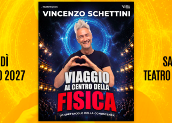 Vincenzo Schettini con “Viaggio al centro della fisica – Lo spettacolo della conoscenza” il 28 maggio al Teatro Comunale di Sassari