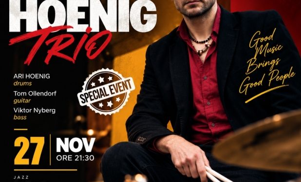 Ari Hoenig arriva a Cagliari con il suo trio