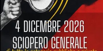 Sciopero generale 4 dicembre, l’Sgb, Cub e altri sindacati di base in piazza a Roma: delegazione partirà dalla Sardegna