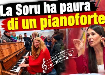La Soru ha paura di un pianoforte