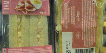 Coop richiama un lotto di tramezzini a proprio marchio per un errore di etichettatura