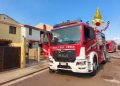 Incendio divampa in abitazione a Terralba, intervento dei Vigili del Fuoco