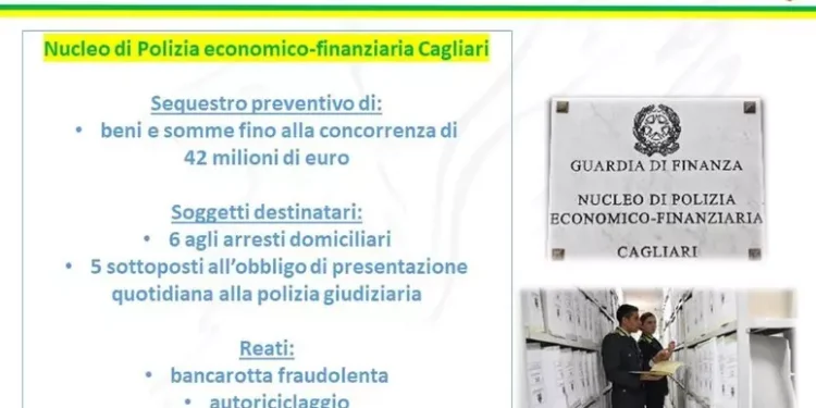 Gdf Cagliari, bancarotta e riciclaggio in crack da 78 milioni di euro: operazione in tutta Italia