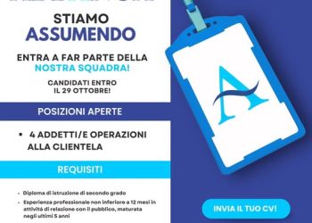 Abbanoa assume 4 addetti/addette operazioni alla clientela