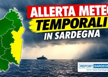 I temporali arrivano in Sardegna, allerta protezione civile
