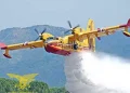 Vasto incendio sul Gennargentu, intervengono due Canadair