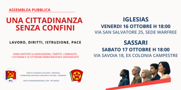 Partito Comunista, assemblee a Iglesias e Sassari