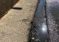 Maxi perdita d’acqua ad Assemini