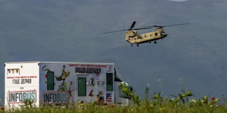 Un elicottero militare italiano cade in Bosnia
