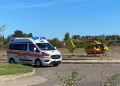 Cade da un’impalcatura e batte la testa, grave operaio di 56 anni