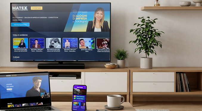 Matex Tv, quattro emittenti televisive regionali entrano nella piattaforma