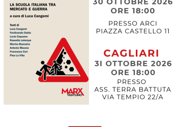 Presentazione del libro “La Controriforma permanente. La scuola italiana tra mercato e guerra”, a cura di Luca Cangemi