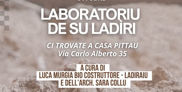 Sardegna arte cultura sagre. Su laboratoriu de su ladiri a Vallermosa a Sapori D’autunno 2026