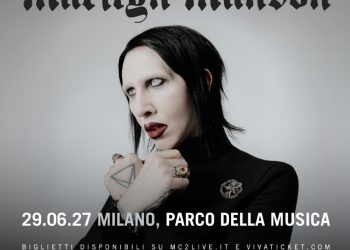 Marilyn Manson live a Milano a giugno 2027