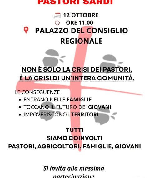 Riparte la protesta dei pastori: assemblea a Cagliari il 12 ottobre
