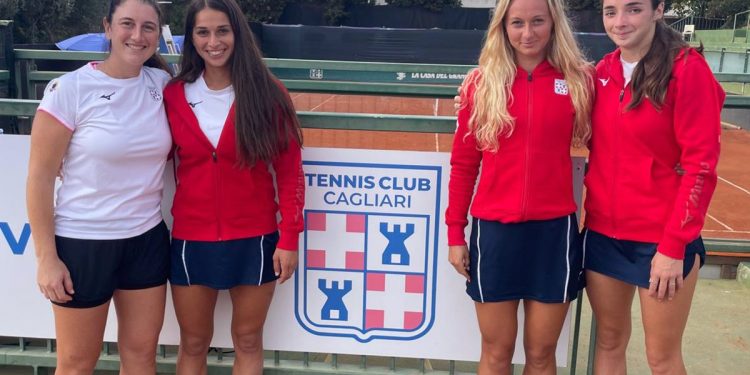 Tennis Club Cagliari pronto per la Serie A1: domenica il debutto, in trasferta a Prato