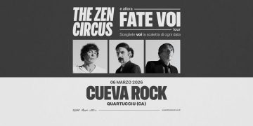 The Zen Circus in concerto alla Cueva Rock di Quartucciu a marzo 2027