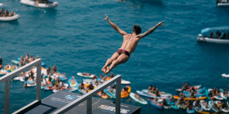 Anche nel 2027 i grandi tuffi tornano a Porto Flavia