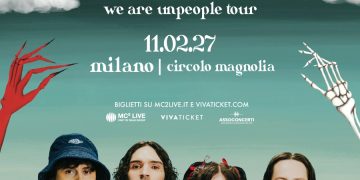 Unpeople: una data a Milano a febbraio 2027