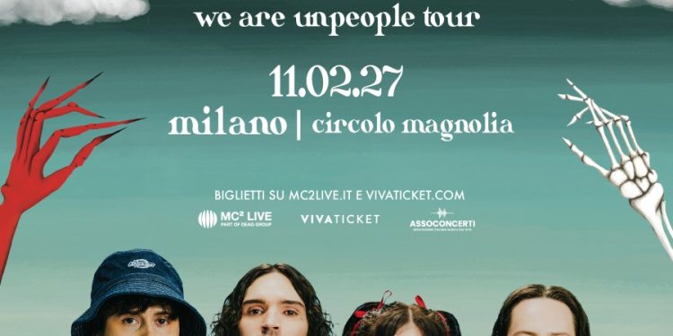 Unpeople: una data a Milano a febbraio 2027
