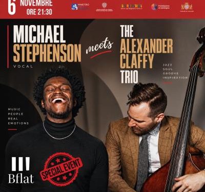 Michael Stephenson e Alexander Claffy Trio al Bflat il 6 novembre